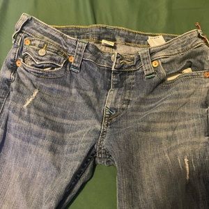 True religion blue jeans pants